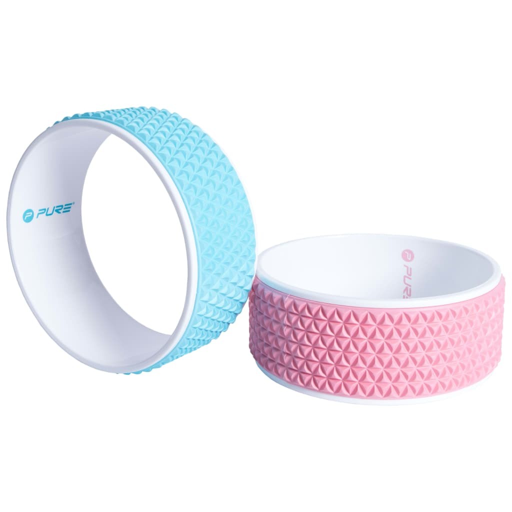 Pure2Improve Yoga Wheel 34 cm Blue and White 11 Pure2Improve Yoga Wheel 34 cm Blue and White